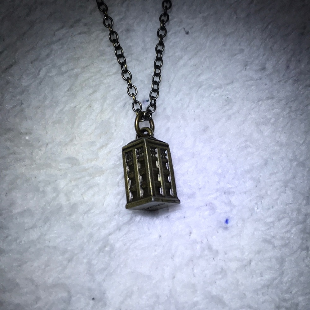 TARDIS necklace